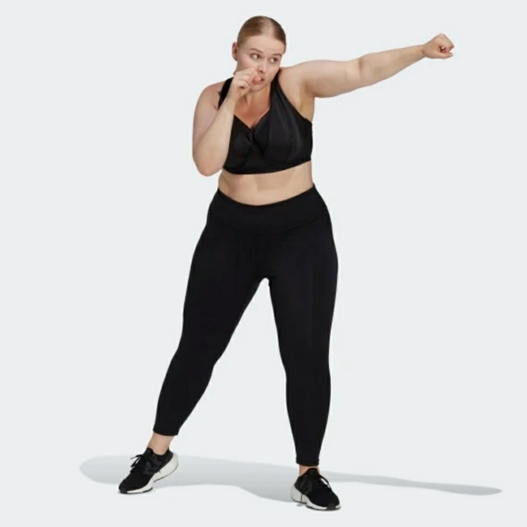 Adidas Women's High Support Sports Bra Plus Size - Picture 5 of 12